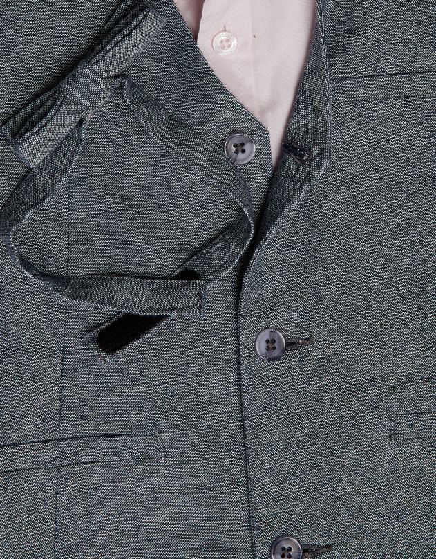 Monsoon keturių dalių kostiumas berniukas pilka apranga DPXBJ2269