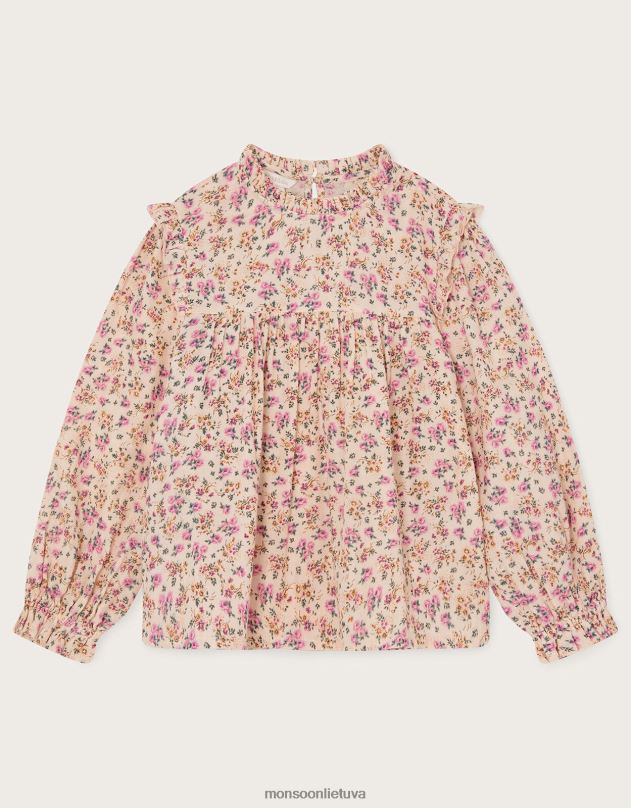 Monsoon boutique dita ditsy palaidinė mergina dramblio kaulo apranga DPXBJ1732