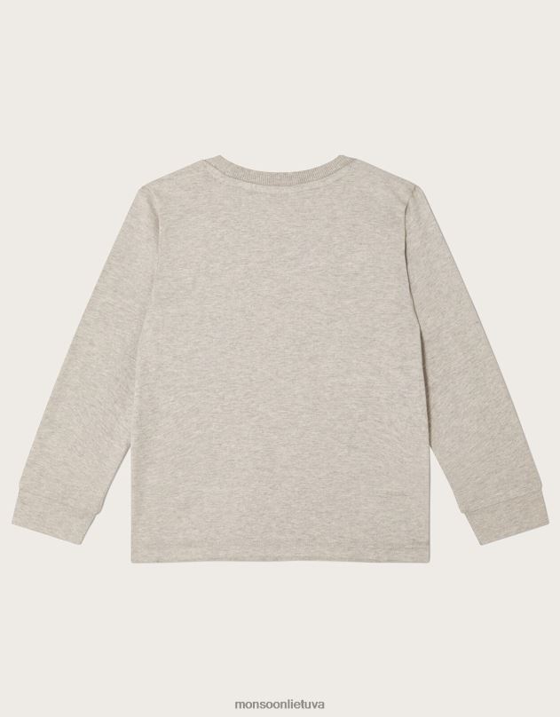 Monsoon london tube megztinis berniukas pilka apranga DPXBJ2248