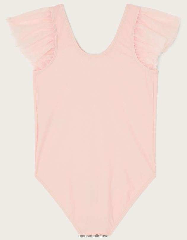 Monsoon stebuklų žemė su raukiniais rankovėmis mergina rožinė (šviesiai rožinė) apranga DPXBJ1842