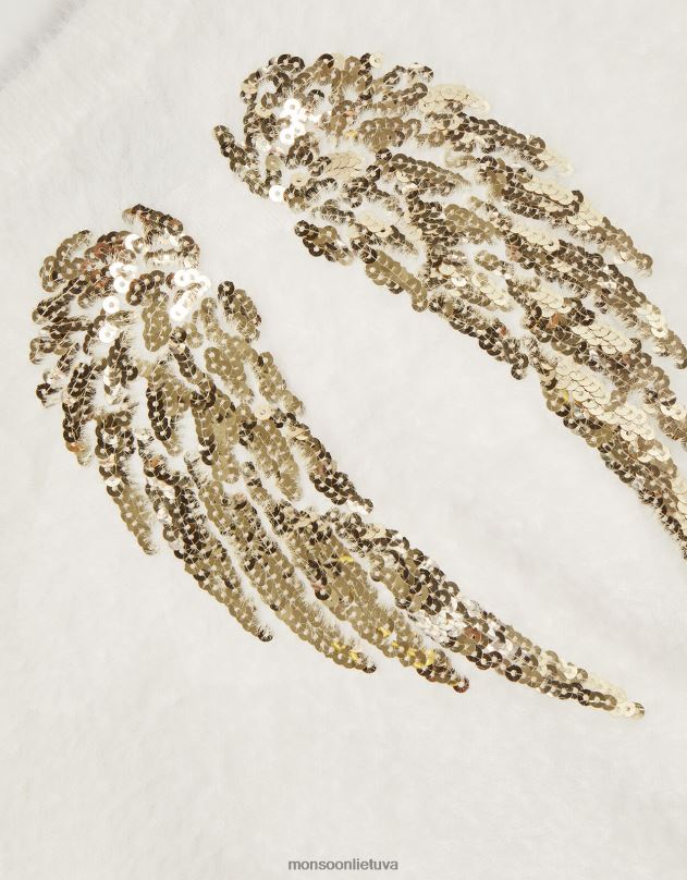 Monsoon stebuklingo sparno džemperio žemė mergina dramblio kaulo apranga DPXBJ1660