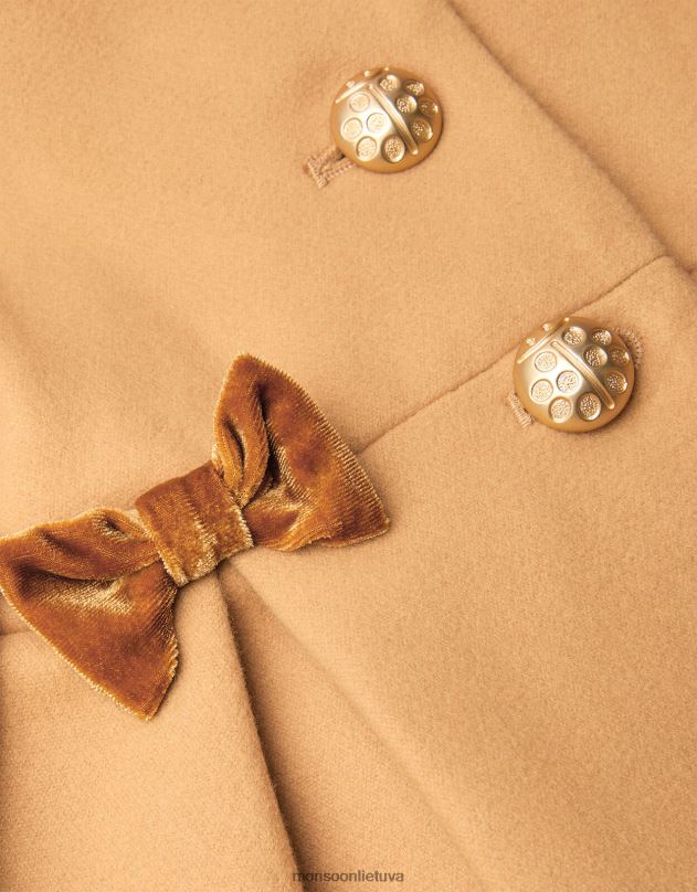 Monsoon Kūdikio lankelis dirbtinio kailio paltas su gobtuvu mergina kupranugaris apranga DPXBJ2069