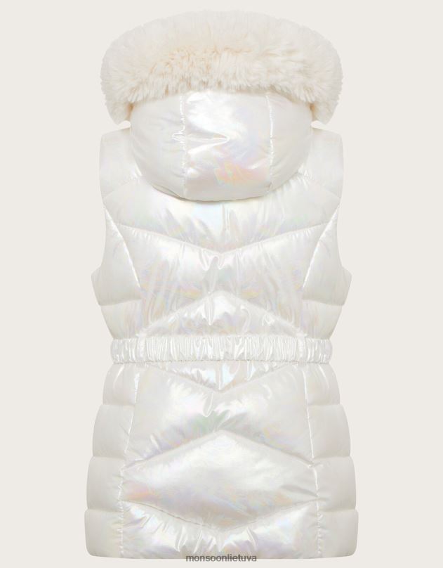 Monsoon metalinis marmurinis papuošalas mergina dramblio kaulo apranga DPXBJ1745