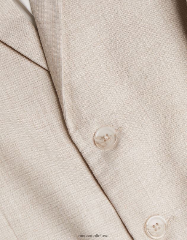 Monsoon protingas švarkas berniukas natūralus (akmuo) apranga DPXBJ2751