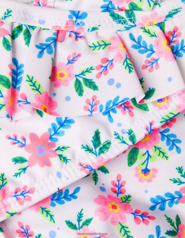 Monsoon Ditsy spot wrap bikinio rinkinys mergina dramblio kaulo apranga DPXBJ1999