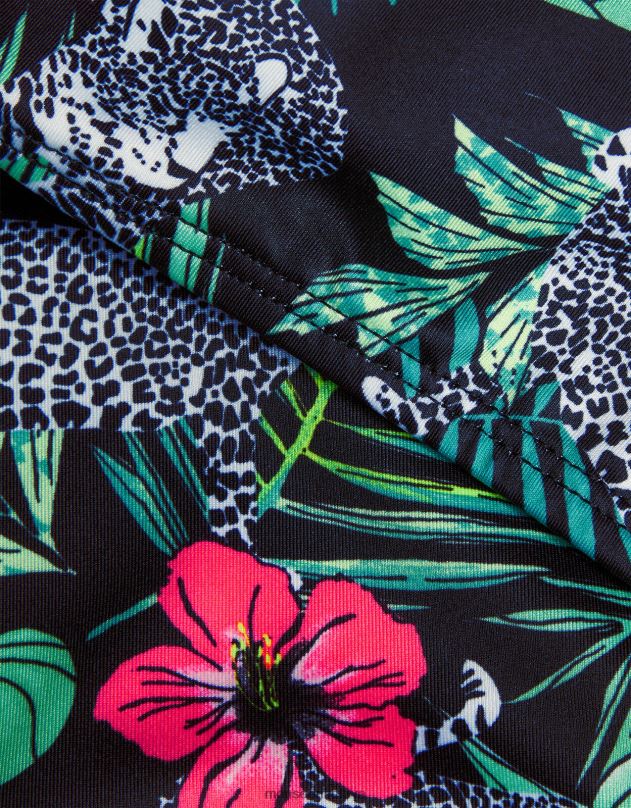 Monsoon delno raštais iškirptas maudymosi kostiumėlis mergina keli apranga DPXBJ1939