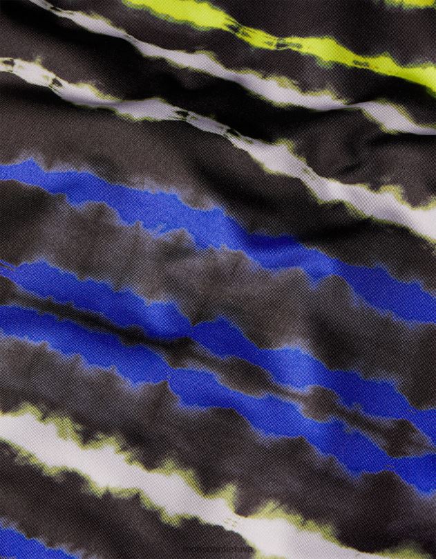 Monsoon elektrinis kaklaraištis dažomas maudymosi kostiumėlis mergina juodas apranga DPXBJ1676