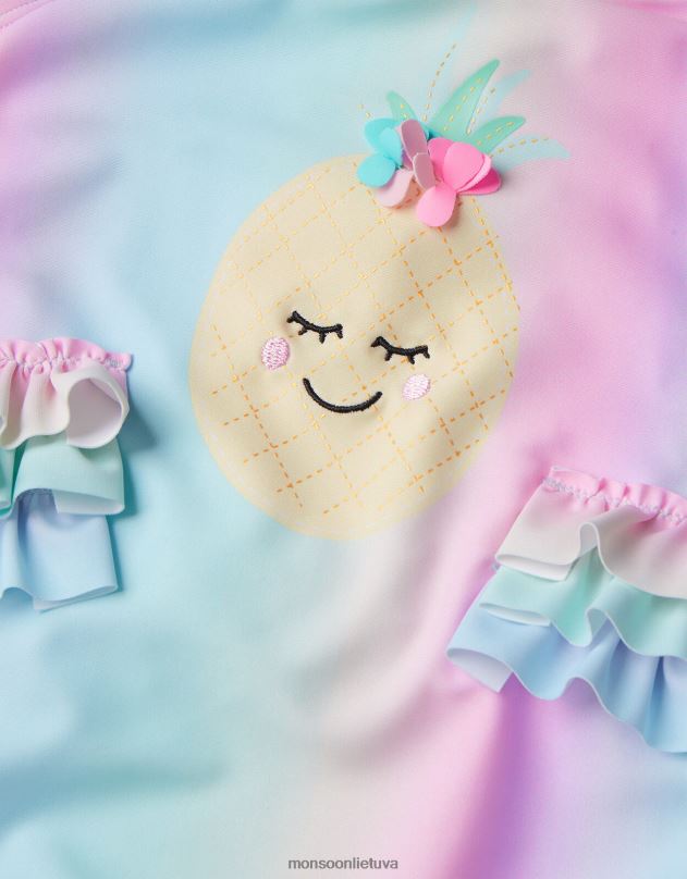 Monsoon kūdikių naujovė ananasinis maudymosi kostiumėlis mergina keli apranga DPXBJ2154