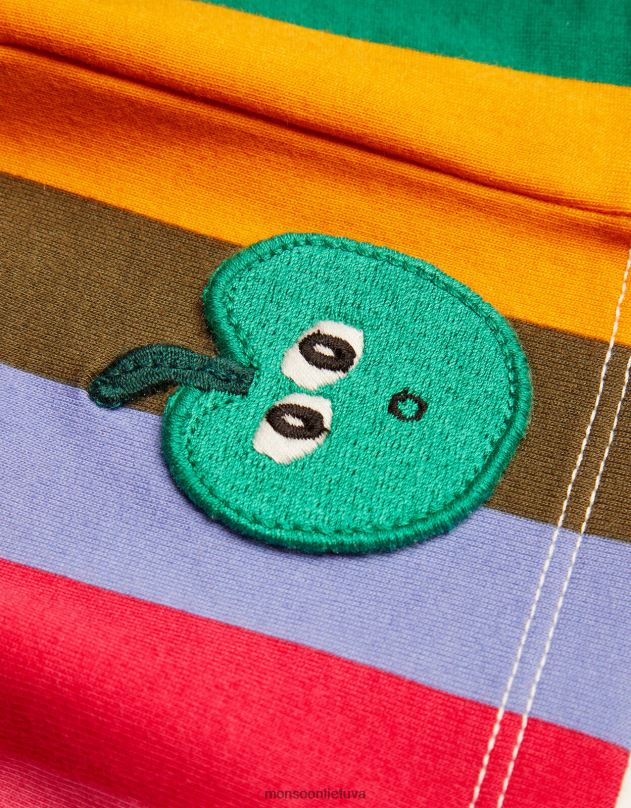 Monsoon dryžuotas sijonas mergina keli apranga DPXBJ1701