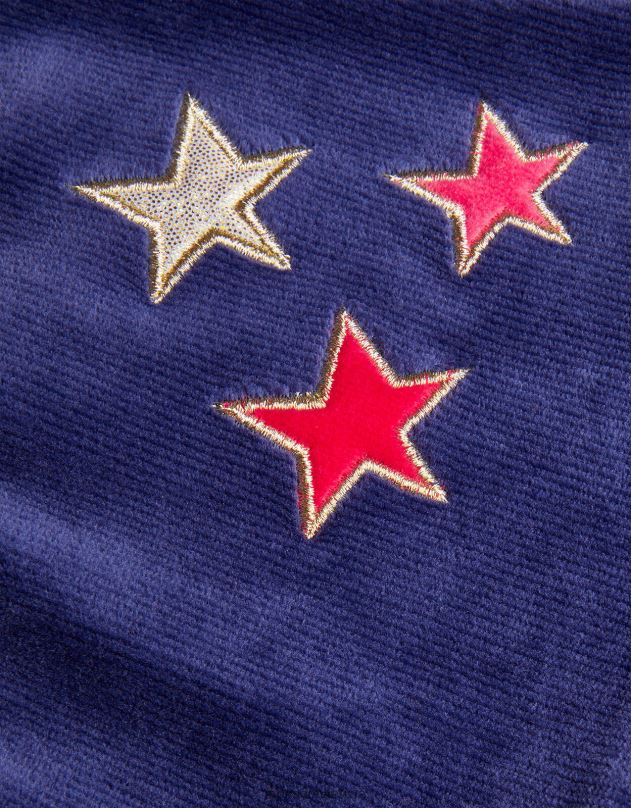 Monsoon kosminis veliūrinis sijonas mergina mėlyna apranga DPXBJ1703