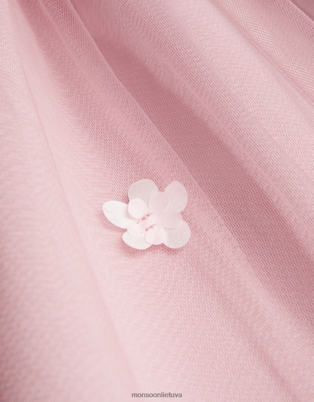 Monsoon Baby layla 3d akvalanginė suknelė mergina rožinis apranga DPXBJ2137