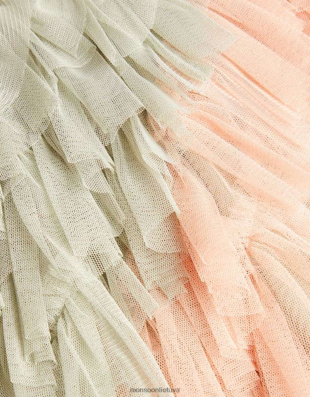 Monsoon Diskotekinė suknelė su kūdikiu drugeliu mergina keli apranga DPXBJ2141