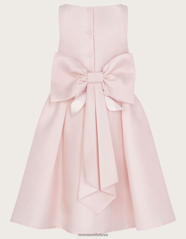 Monsoon Holly Duchess ruoželinis pamergių suknelė mergina rožinis apranga DPXBJ1577