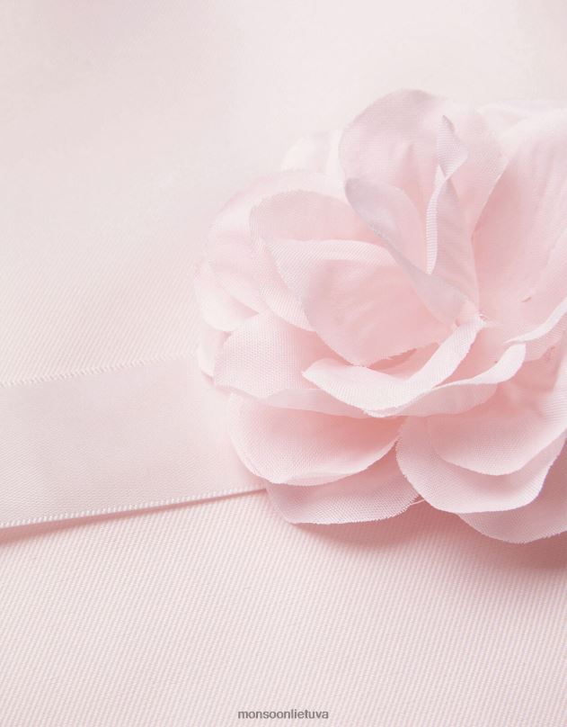 Monsoon Holly Duchess ruoželinis pamergių suknelė mergina rožinis apranga DPXBJ1577