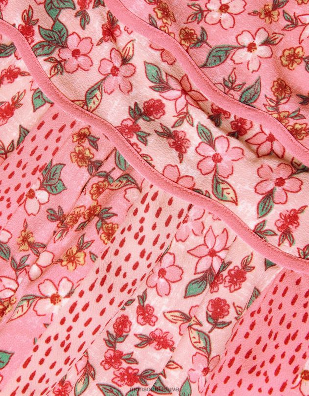 Monsoon Suknelė su gėlėmis mergina rožinis apranga DPXBJ1711