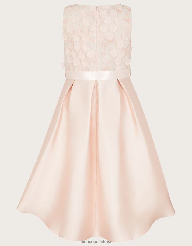 Monsoon anika aukšta žema pamergių suknelė mergina rožinis apranga DPXBJ1566