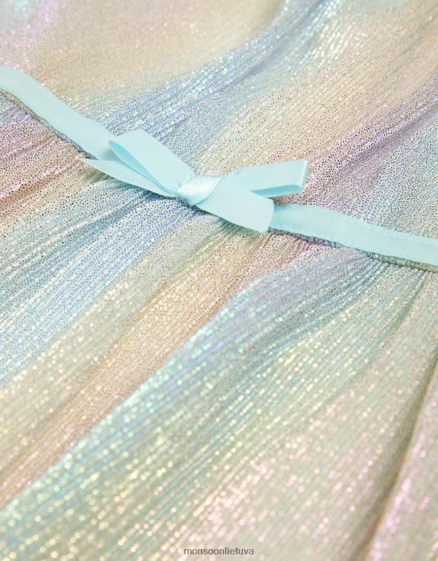 Monsoon baby plisse suknele mergina keli apranga DPXBJ2068