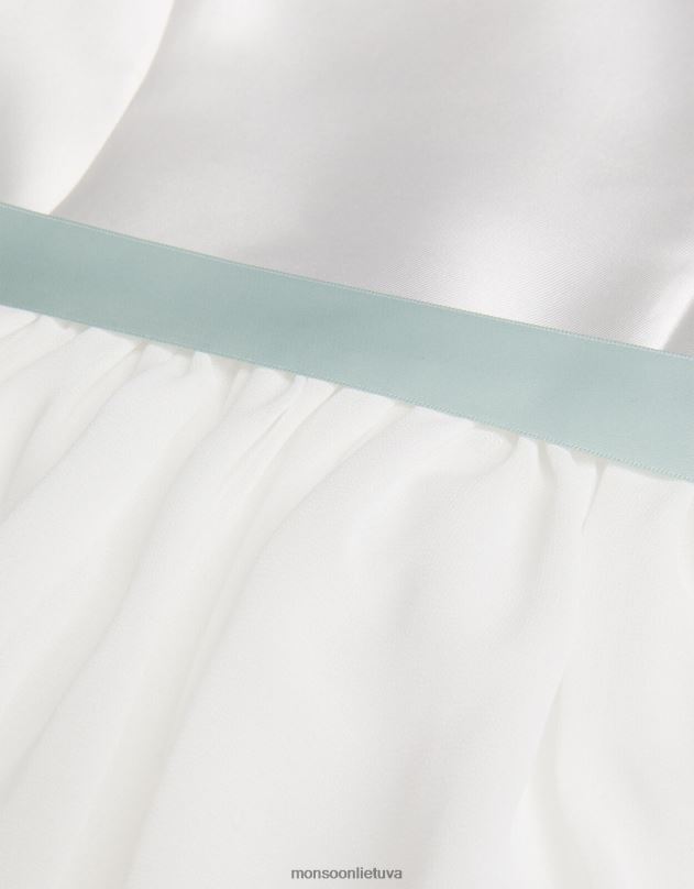 Monsoon branginti pamergių suknelę mergina dramblio kaulo apranga DPXBJ1919