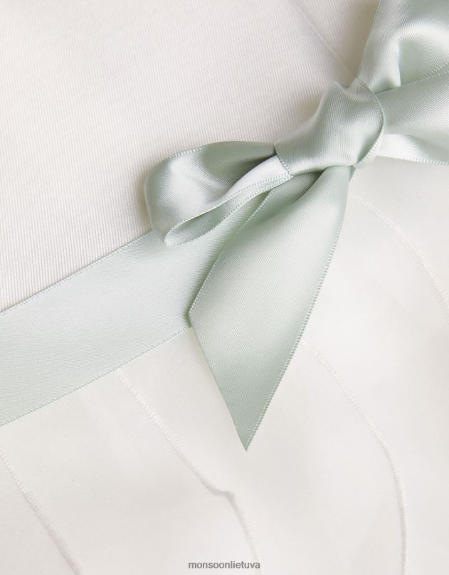 Monsoon cannes organza raukini suknelė mergina dramblio kaulo apranga DPXBJ1636