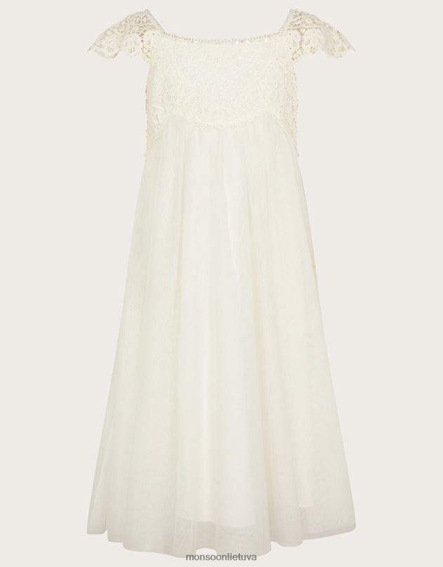 Monsoon estella suknelė mergina dramblio kaulo apranga DPXBJ1772