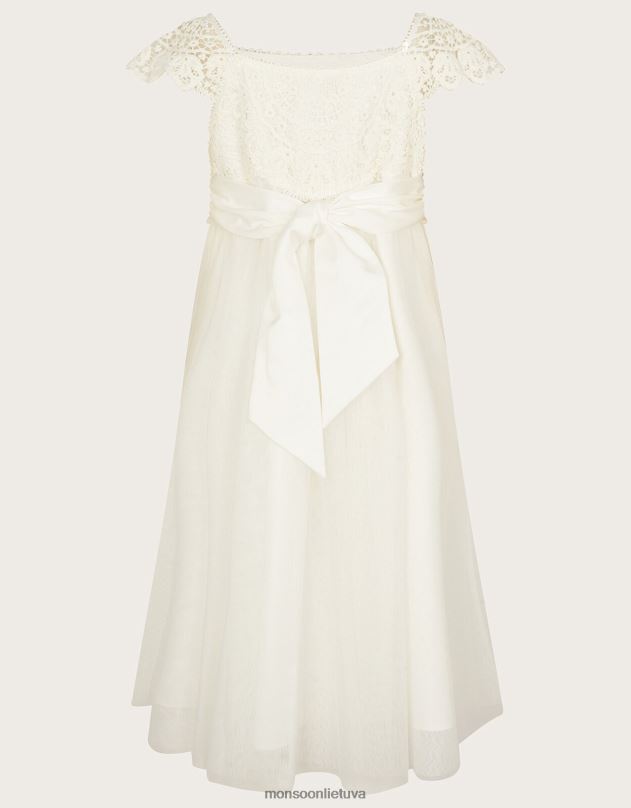 Monsoon estella suknelė mergina dramblio kaulo apranga DPXBJ1772