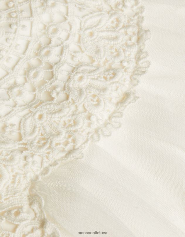 Monsoon estella suknelė mergina dramblio kaulo apranga DPXBJ1772