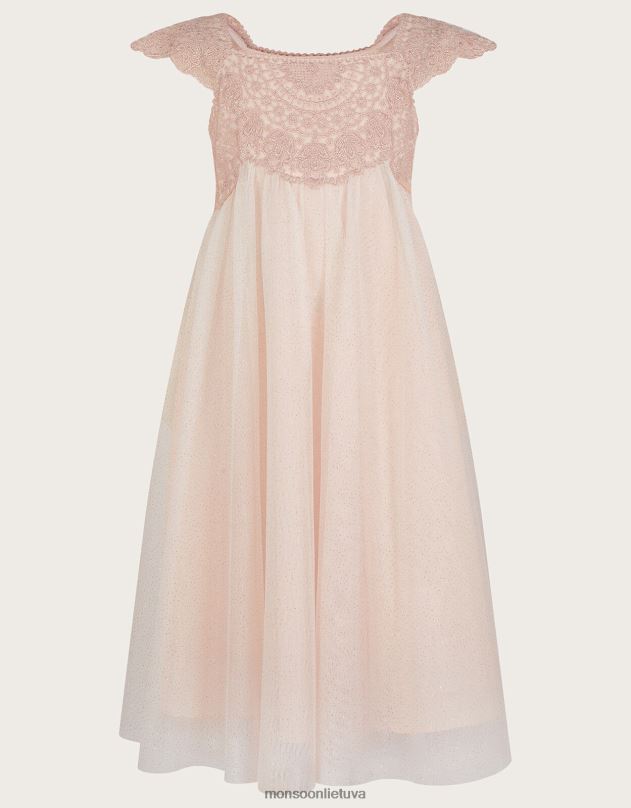 Monsoon estella suknelė mergina rožinis apranga DPXBJ1641