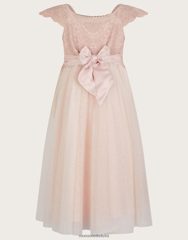 Monsoon estella suknelė mergina rožinis apranga DPXBJ1641