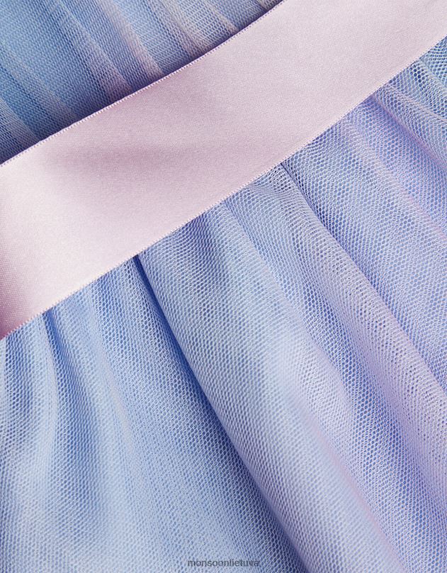 Monsoon kūdikių theodora ombre vakarėlio suknelė mergina keli apranga DPXBJ2093