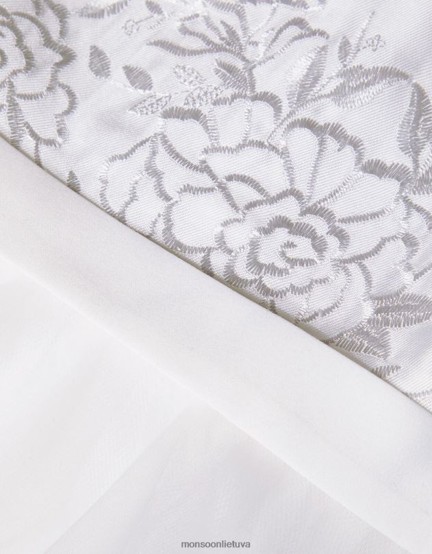 Monsoon kūdikio odette Alice tiulio suknelė mergina dramblio kaulo apranga DPXBJ2050