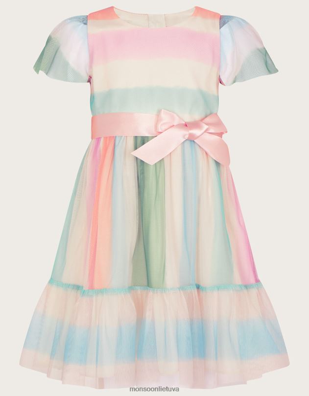 Monsoon kūdikio pippa juostelės tiulio suknelė mergina keli apranga DPXBJ2096