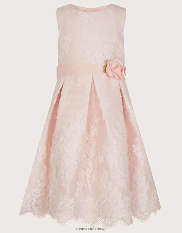 Monsoon lola nėriniuota suknelė mergina rožinis apranga DPXBJ1943