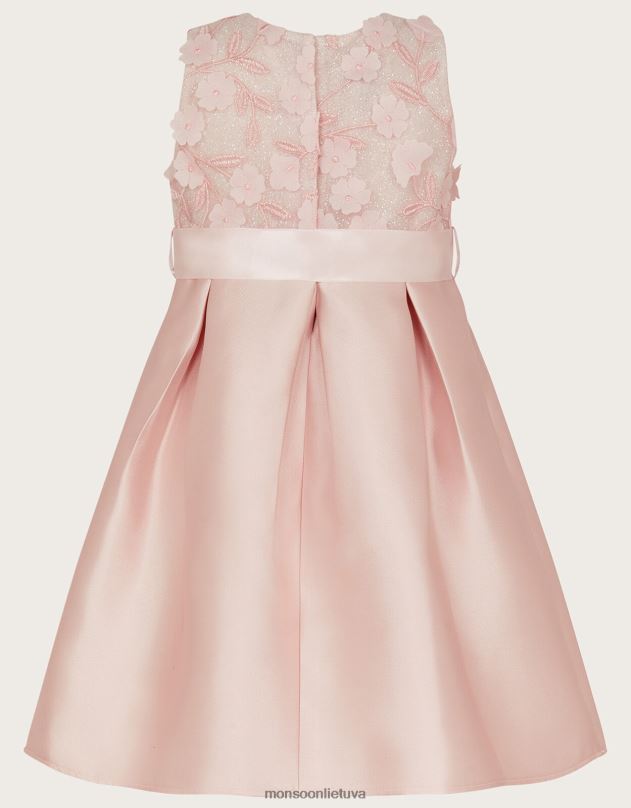 Monsoon mažylė anika pamergės suknelė mergina rožinis apranga DPXBJ2167