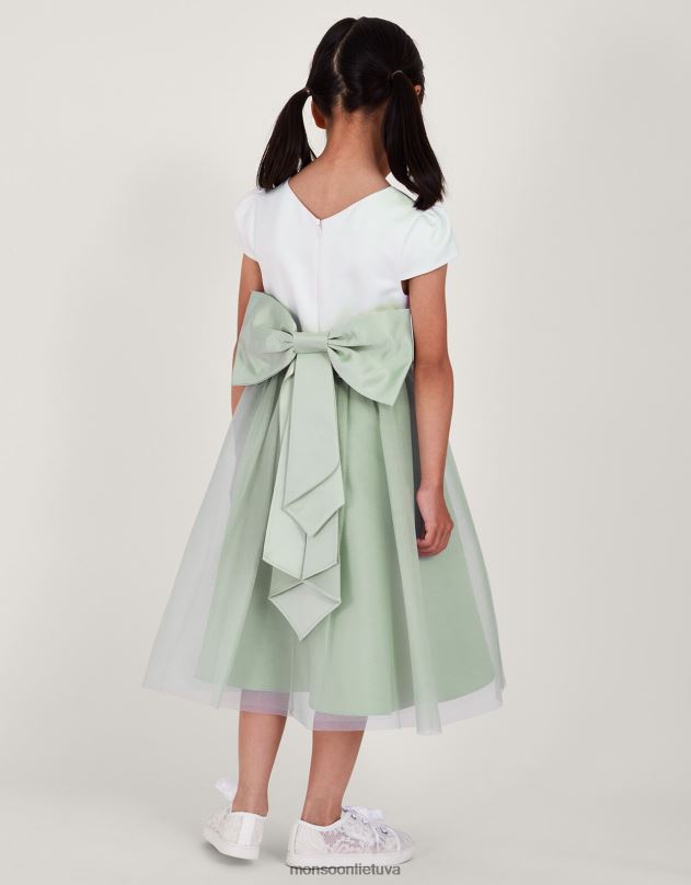 Monsoon tiulio pamergiu suknele mergina žalias apranga DPXBJ1564