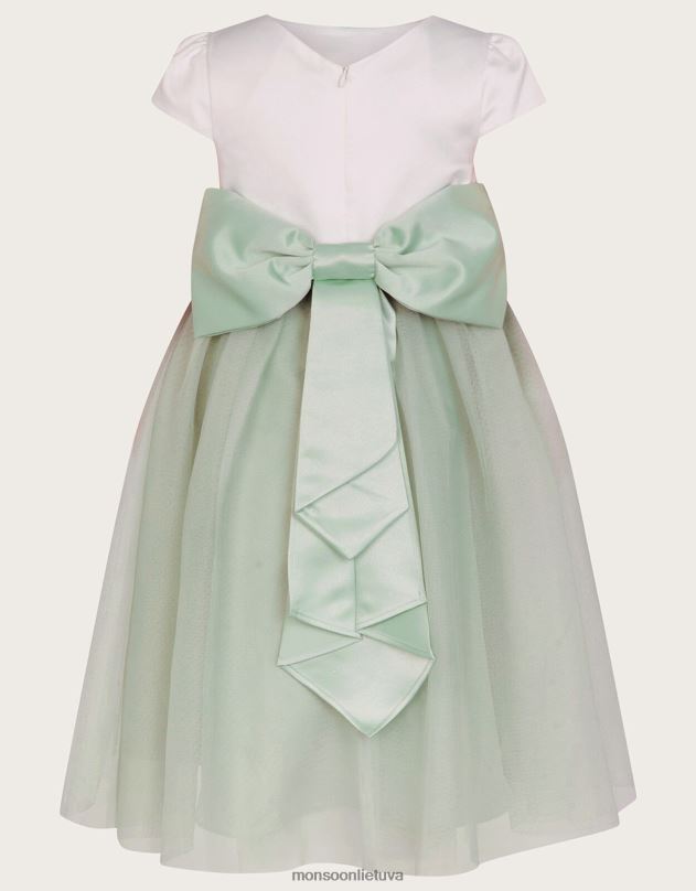 Monsoon tiulio pamergiu suknele mergina žalias apranga DPXBJ1564