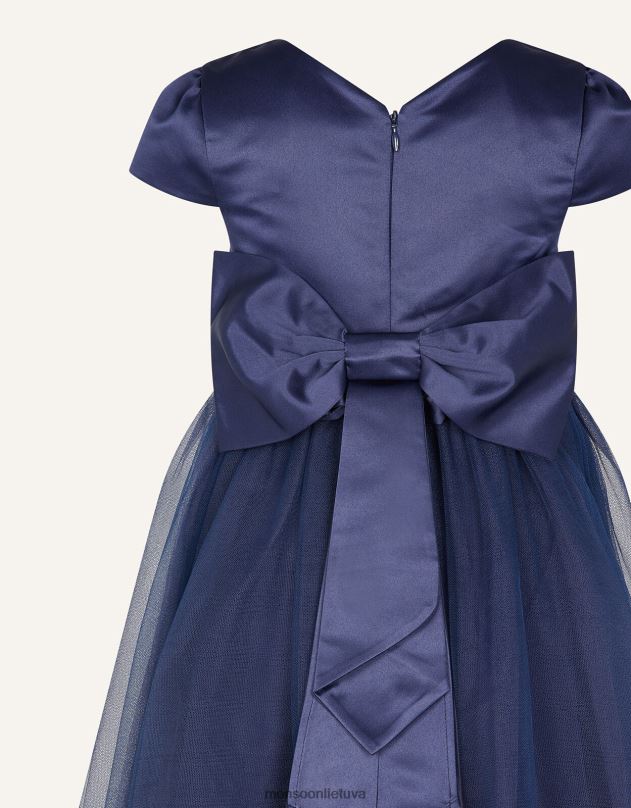 Monsoon tiulio pamergiu suknele mergina mėlyna (navy) apranga DPXBJ1941