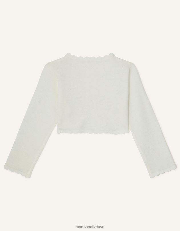 Monsoon kūdikio niamh megztinis mergina dramblio kaulo apranga DPXBJ2054