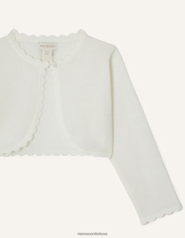 Monsoon kūdikio niamh megztinis mergina dramblio kaulo apranga DPXBJ2054