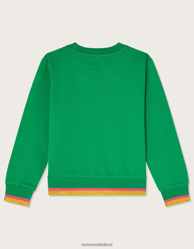 Monsoon kosminis megztinis vaikai žalias apranga DPXBJ1632