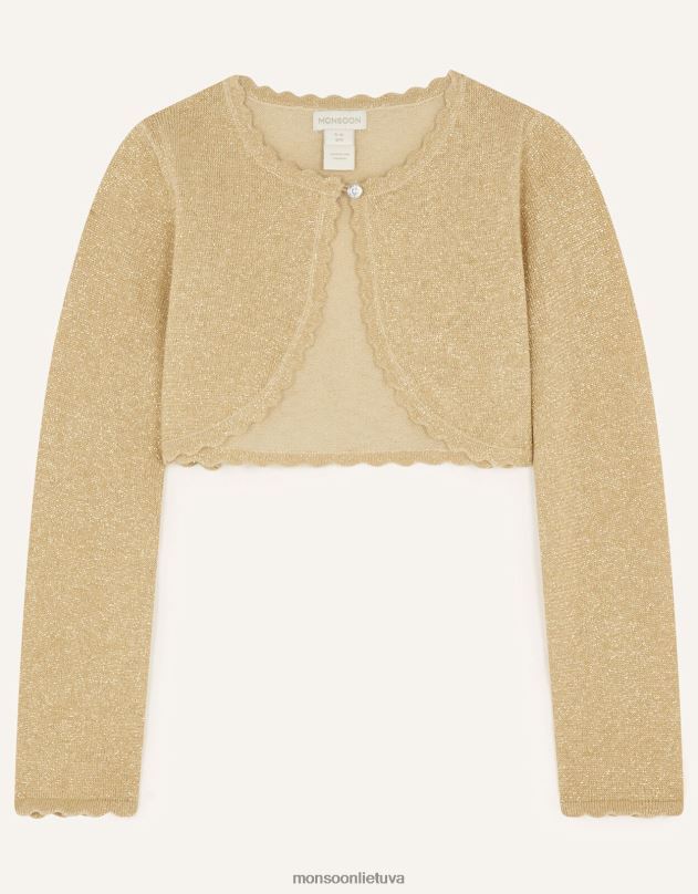 Monsoon niamh megztinis mergina auksas apranga DPXBJ1767