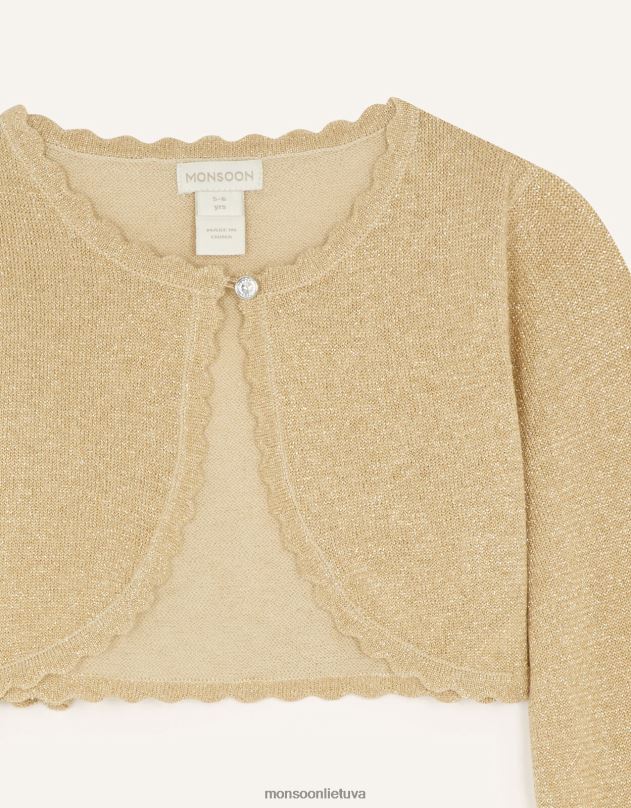 Monsoon niamh megztinis mergina auksas apranga DPXBJ1767