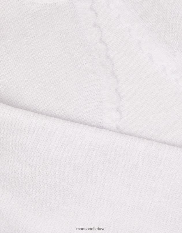 Monsoon niamh megztinis mergina baltas apranga DPXBJ1972