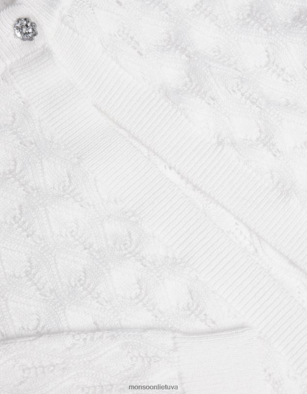 Monsoon pointelle megztinis vaikai dramblio kaulo apranga DPXBJ1949