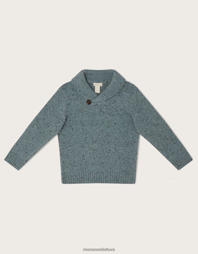 Monsoon skara apykakle džemperis berniukas žalias apranga DPXBJ2240