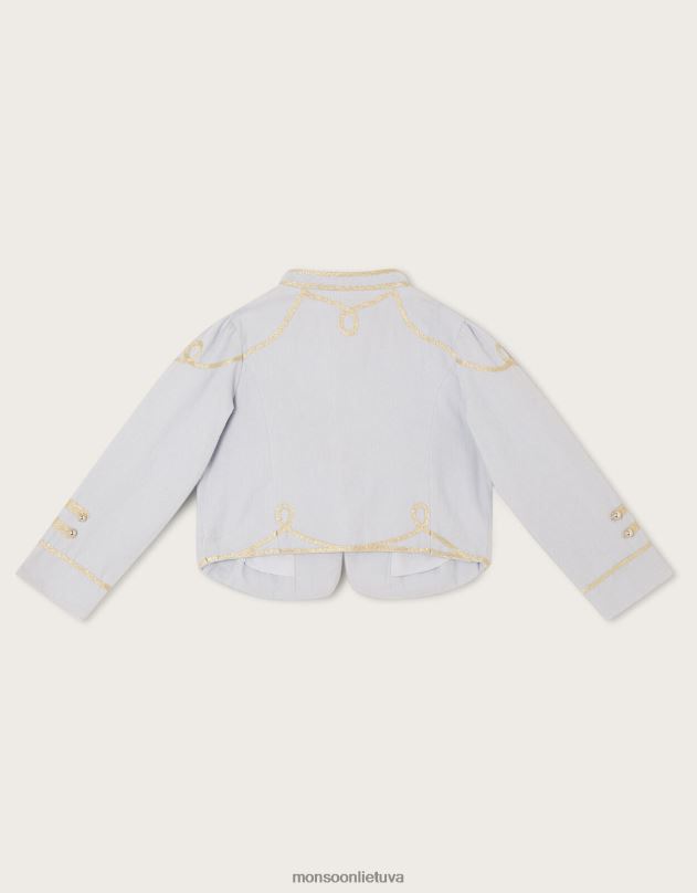 Monsoon stebuklų žemė pinta būgnininko striukė mergina pilka apranga DPXBJ1825