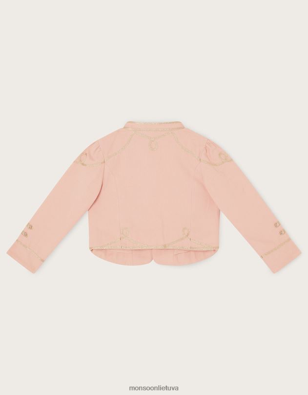 Monsoon stebuklų žemė pinta būgnininko striukė mergina rožinis apranga DPXBJ1827