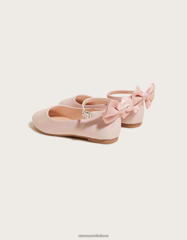 Monsoon organzos lanko balerinos buteliai mergina rožinis avalynė DPXBJ2315