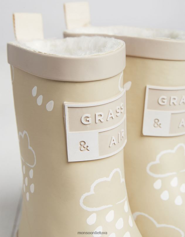 Monsoon žolės ir oro spalvą atskleidžiančios natūralūs šluostės vaikai natūralus (akmuo) avalynė DPXBJ2322