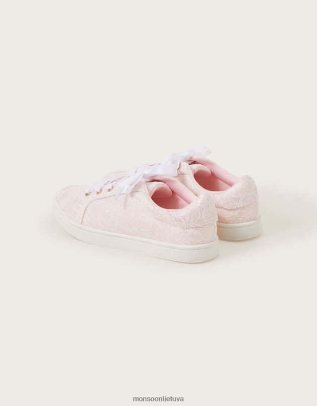 Monsoon vestuviniai treneriai mergina rožinis avalynė DPXBJ1881