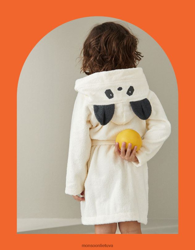 Monsoon Liewood lily panda chalatas vaikai kremas priedas DPXBJ2698